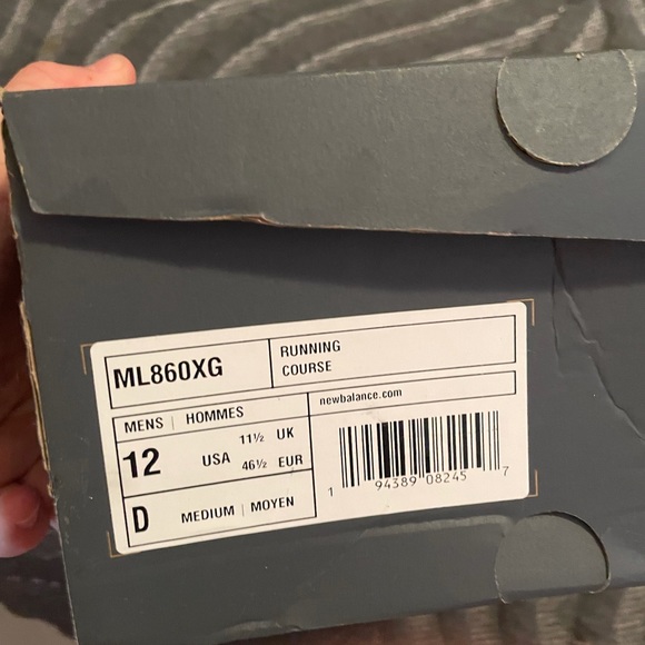 new balance 860v2 XG beige green red size 12 NDS main image 9